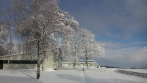 Winterlandschaft auf dem Hornberg